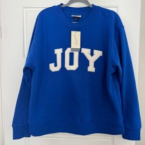 Universal Thread Royal Blue Joy Holiday Sweatshirt
